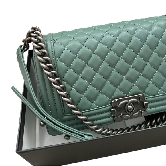 Chanel Mint Quilted Crossbody Bag - Picture 5 of 10